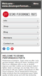 Mobile Screenshot of desmoperformanceparts.com